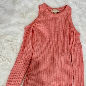 Michael Kors Open Shoulder Long Sleeve
